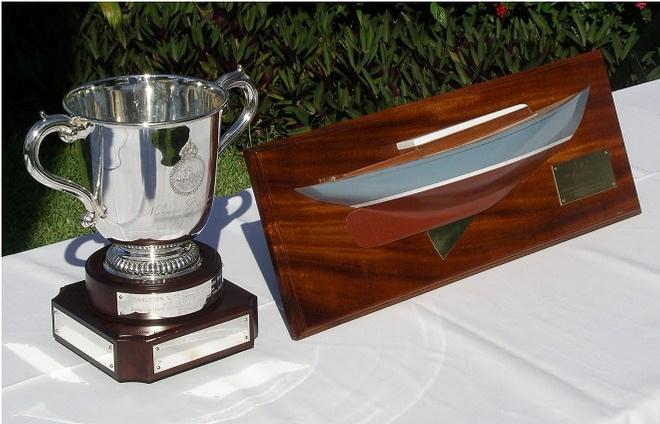 The Carleton Mitchell trophy - 2016 Newport Bermuda Race © Scott King / PPL